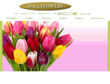 Tablet Screenshot of dandlroses.com